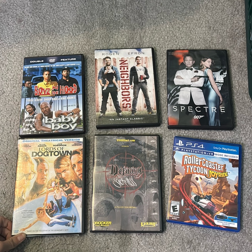 Various dvds